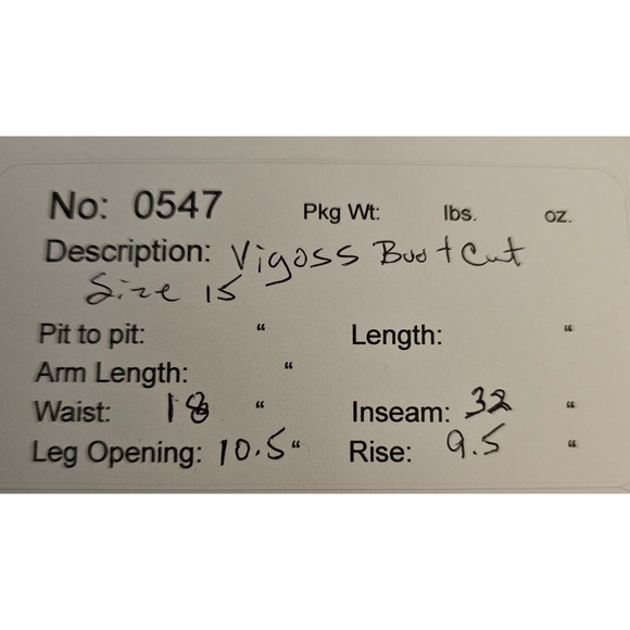 Vigoss Women's Blue Wash Bootcut Distressed Bleach Splatter Denim Jeans Size 15 - Picture 11 of 11